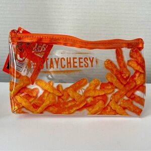 2/$20 🧡🧡 Cheetos #StayCheesy Clear & Orange Travel Bag Cheetos